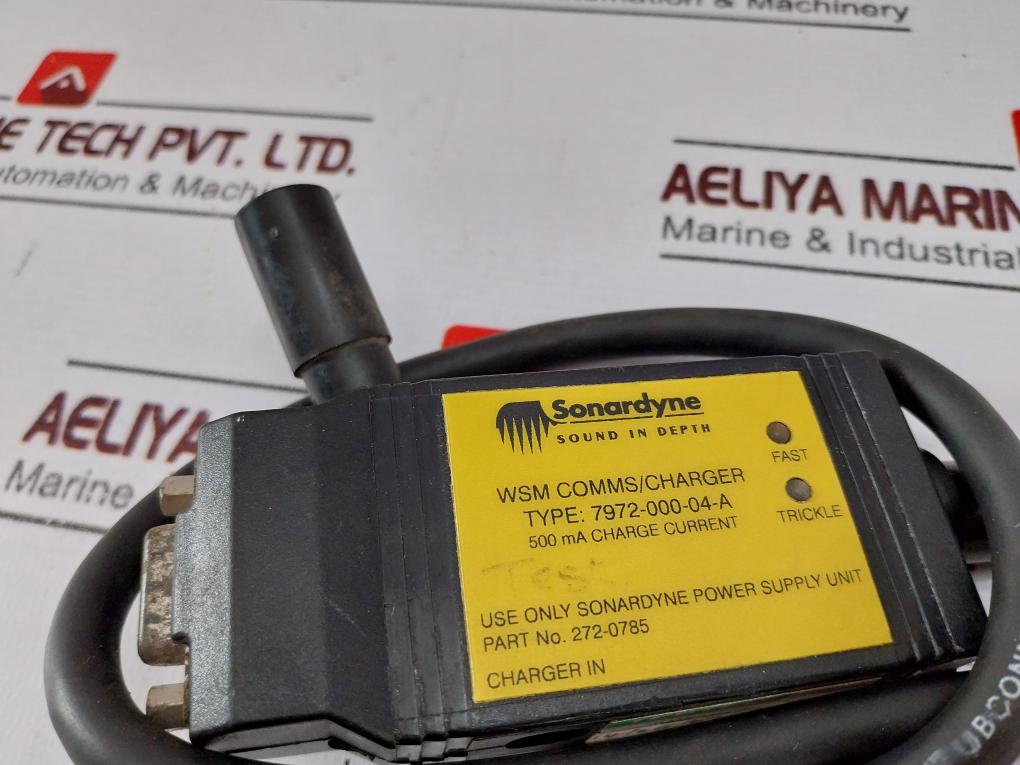 Sonardyne 7972-000-04-a,8063-005-01,Fw7556/18 Wsm Comms/Charger Set