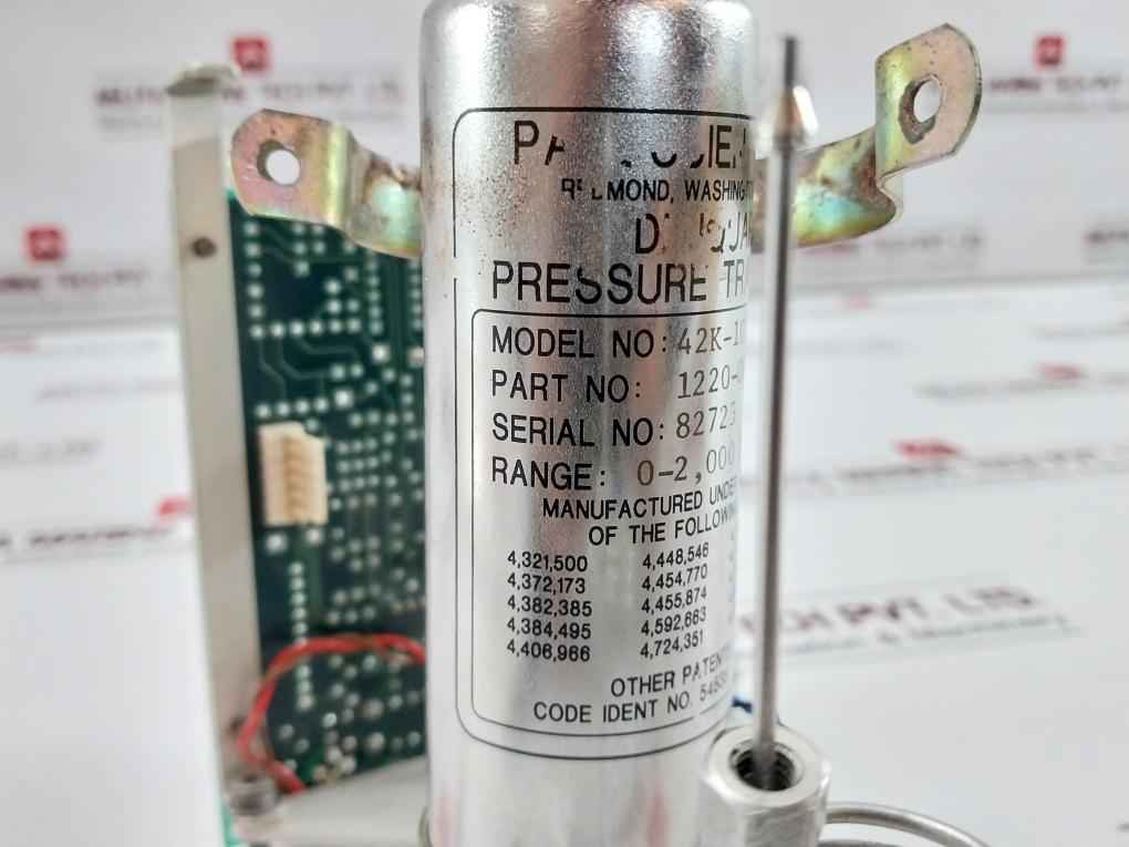 Sonardyne 880-672C Pressure Transducer Assy 0-2,000 Psia