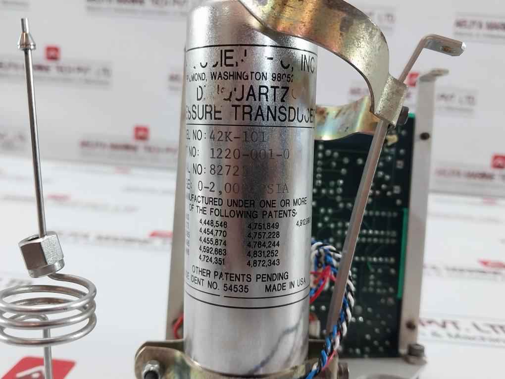 Sonardyne 880-672C Pressure Transducer Assy 0-2,000 Psia