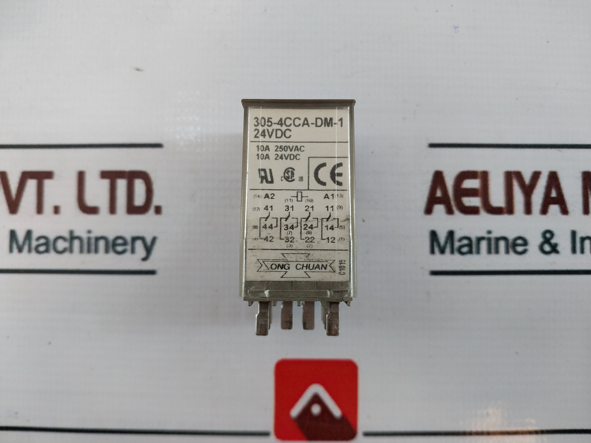 Song Chuan 305-4Cca-dm-1 Quattro-relay With Base Z366.02