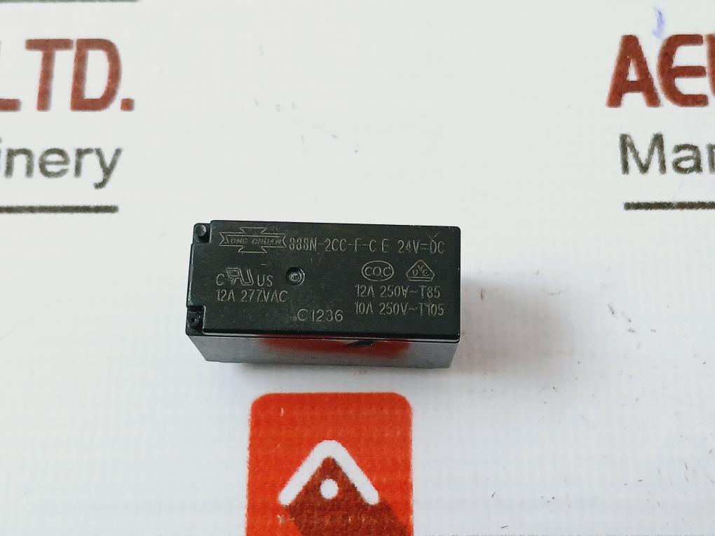 Song Chuan 888N-2Cc-f-c E Power Print Relay 12A 277Vac