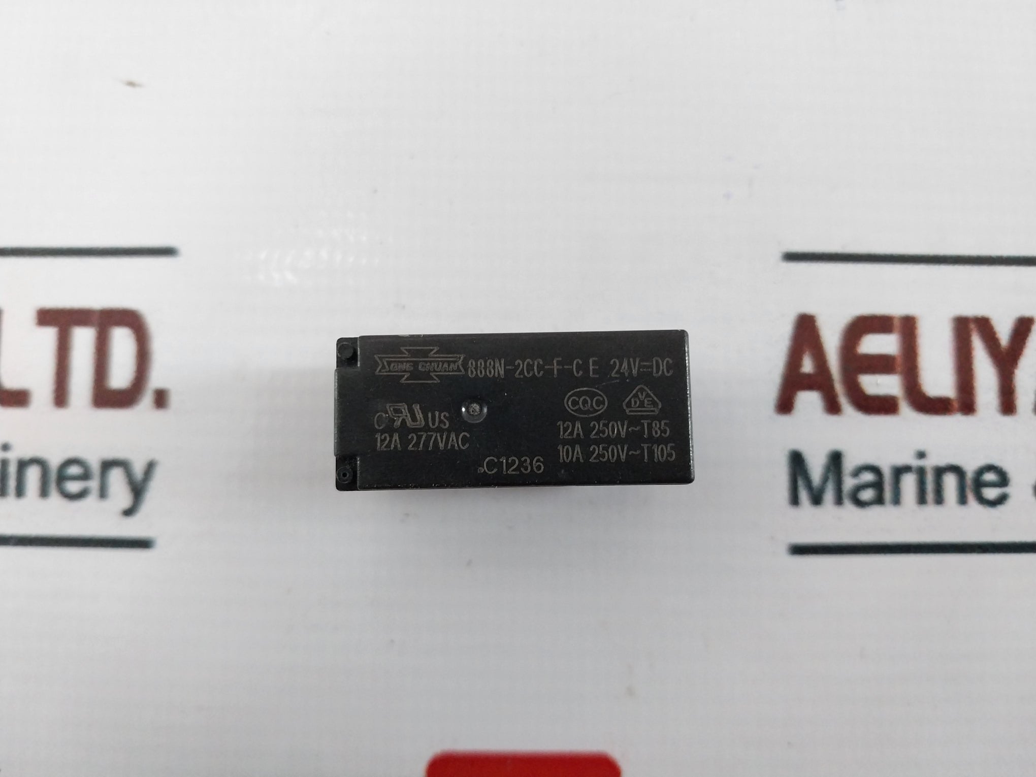 Song Chuan 888N-2CC-F-C E Power Print Relay With Socket Z319.02