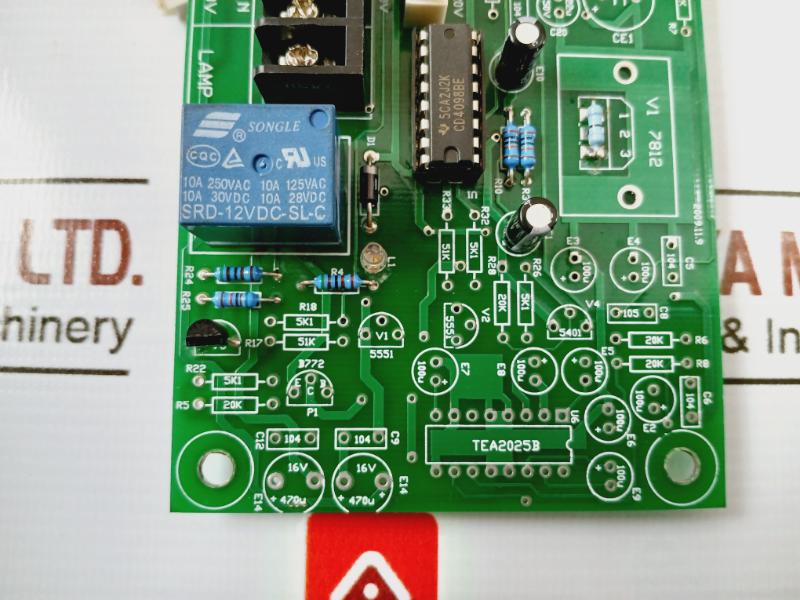 Songle Srd-12Vdc-sl-c Printed Circuit Board Card With Wire Ac220V