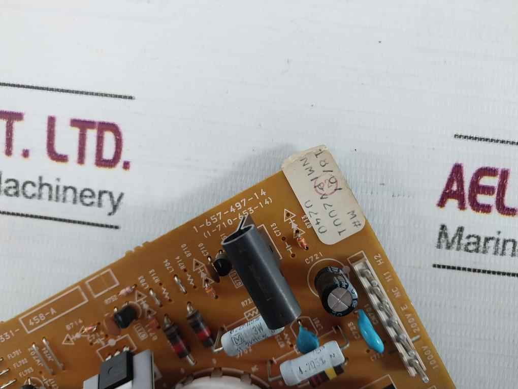 Sony 1-657-497-14 Printed Circuit Board A-1331-458-a