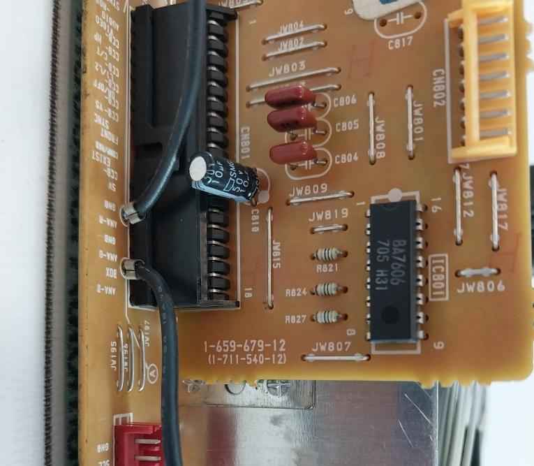 Sony A-1390-579-a Printed Circuit Board F651 125V 3.15A