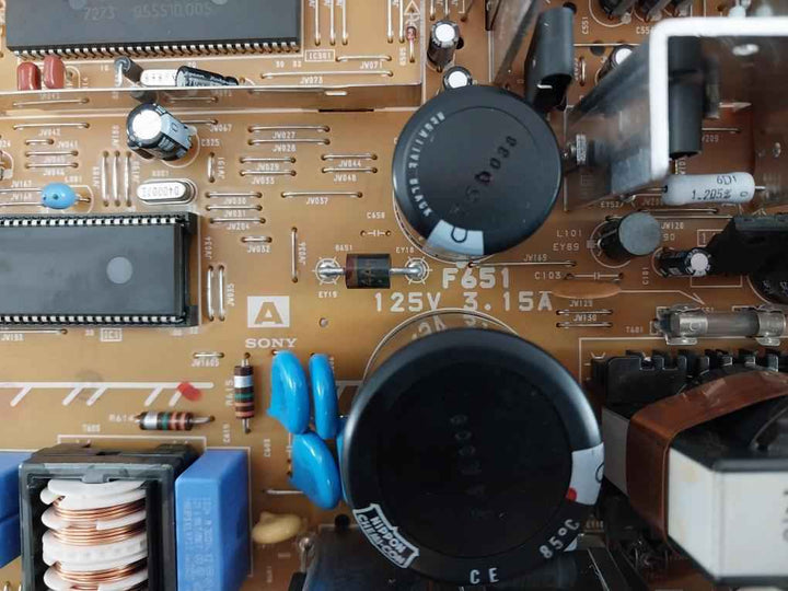 Sony A-1390-579-a Printed Circuit Board F651 125V 3.15A