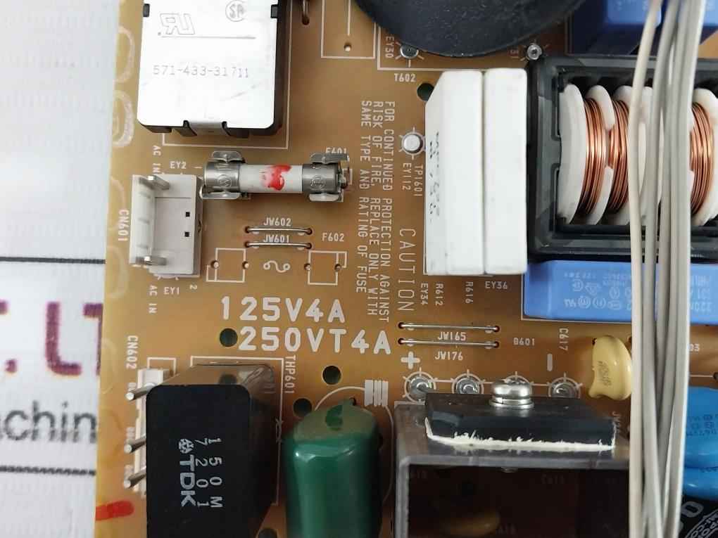 Sony A-1390-579-a Printed Circuit Board F651 125V 3.15A