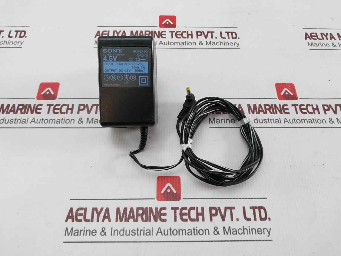Sony Ac-e455 Ac Power Adapter 5w-230v-50hz-