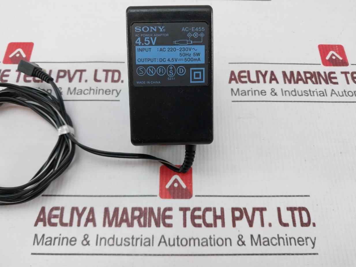 Sony Ac-e455 Ac Power Adapter 5w-230v-50hz-