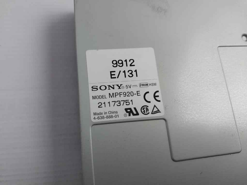 Sony Mpf920-e Internal Floppy Disk Drive 2Hd Ibm