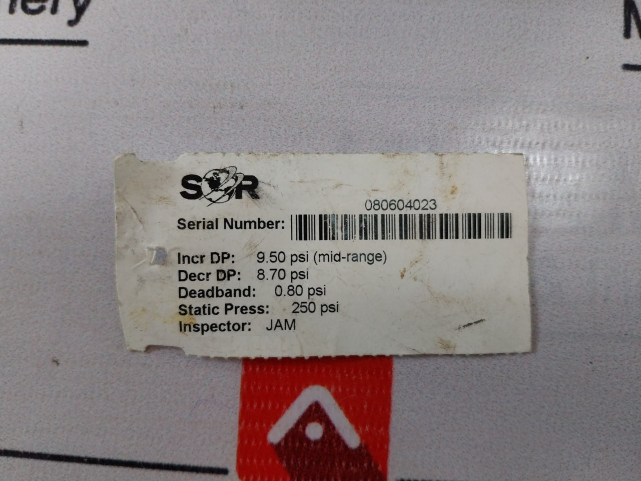 Sor 17Rb-k2-n4-c1A-pbpp Differential Pressure Switch