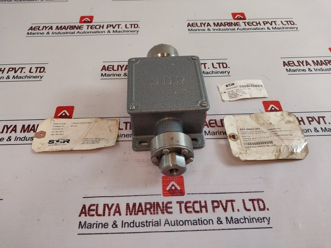 Sor 17Rb-k2-n4-c1A-pbpp Differential Pressure Switch 500 Psi