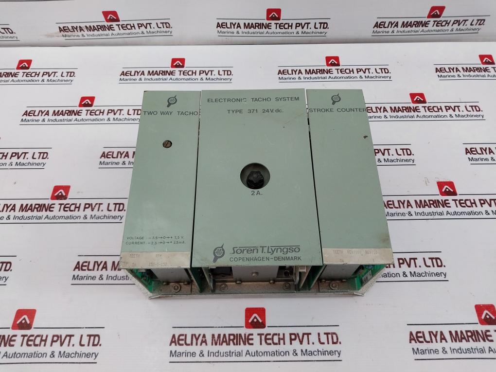 Soren T. Lyngso 371 Electronic Tacho System 2a 24vdc