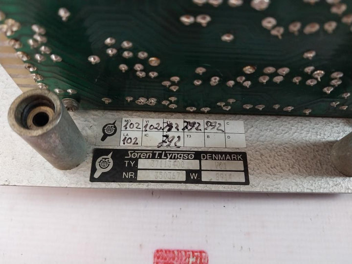 Soren T. Lyngso 371 Electronic Tacho System 2a 24vdc
