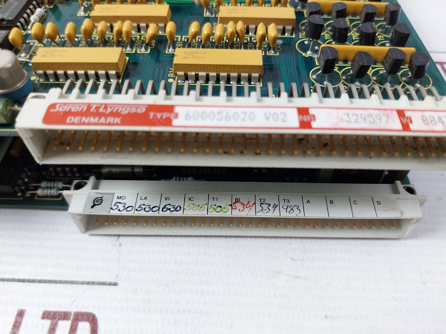 Soren T. Lyngso 600056020 V02 Printed Circuit Board Card 600101080 V05