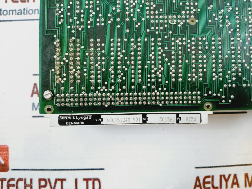 Soren T.Lyngso 600151240 V01 Printed Circuit Board