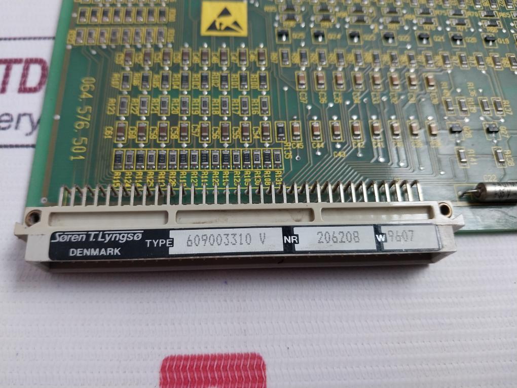Soren T.Lyngso 609003310 V Printed Circuit Board Rev 1 5462-0-k
