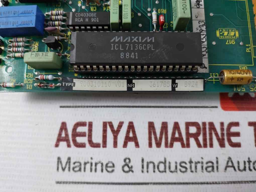 Soren T.Lyngso 900310110 V01 Printed Circuit Board Nr.361785