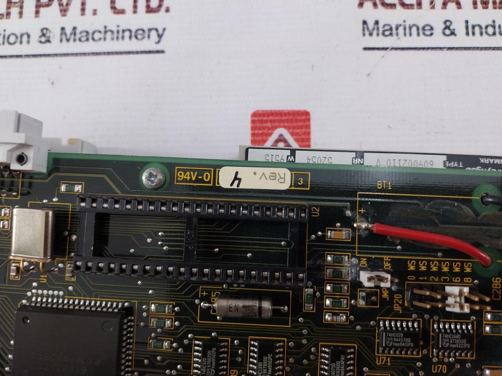 Soren T.Lyngso Cpu 609002110 V Printed Circuit Board 52054