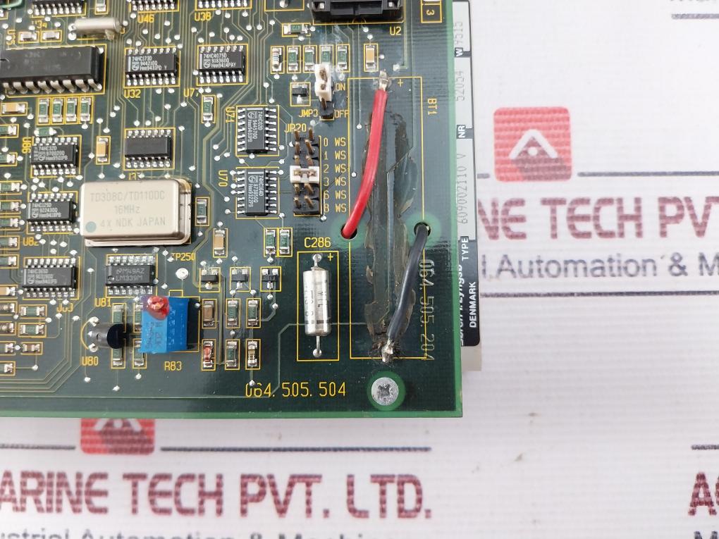 Soren T.Lyngso Cpu 609002110 V Printed Circuit Board 52054