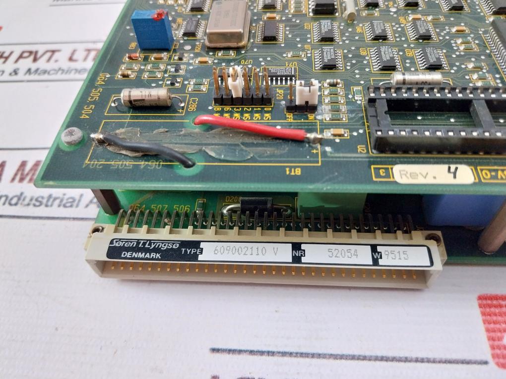 Soren T.Lyngso Cpu 609002110 V Printed Circuit Board 52054