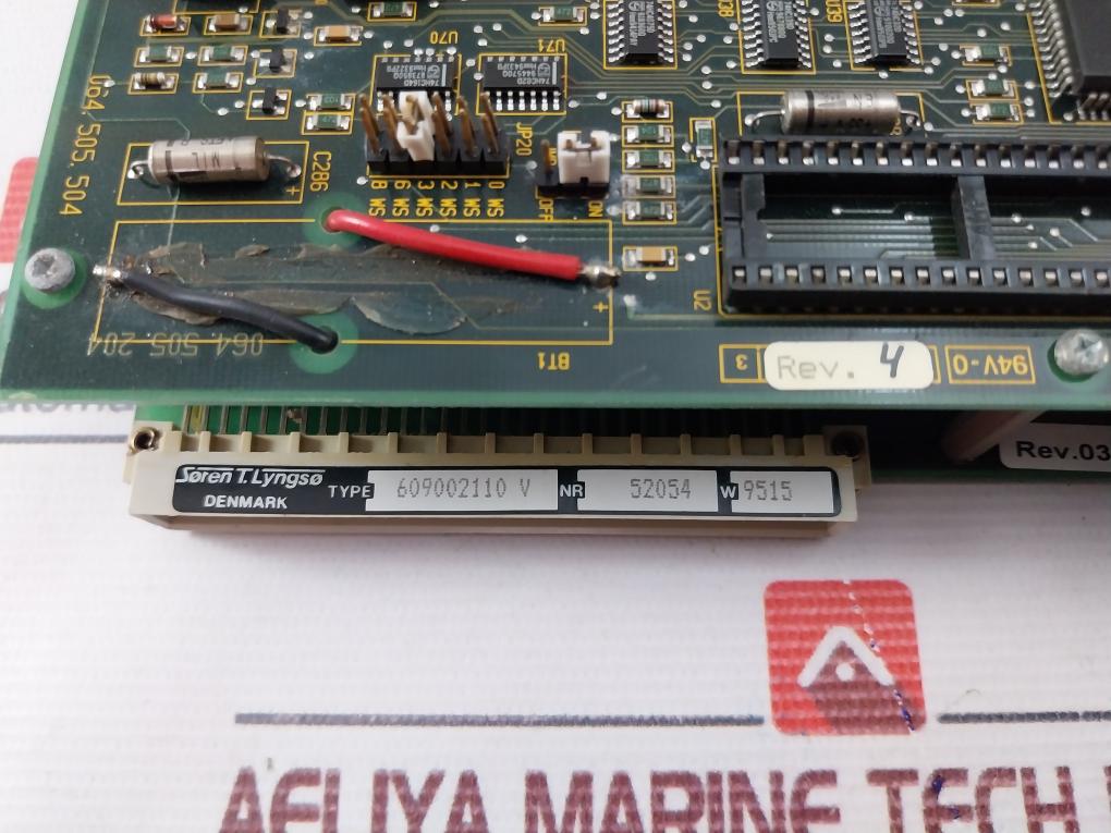 Soren T.Lyngso Cpu 609002110 V Printed Circuit Board 52054