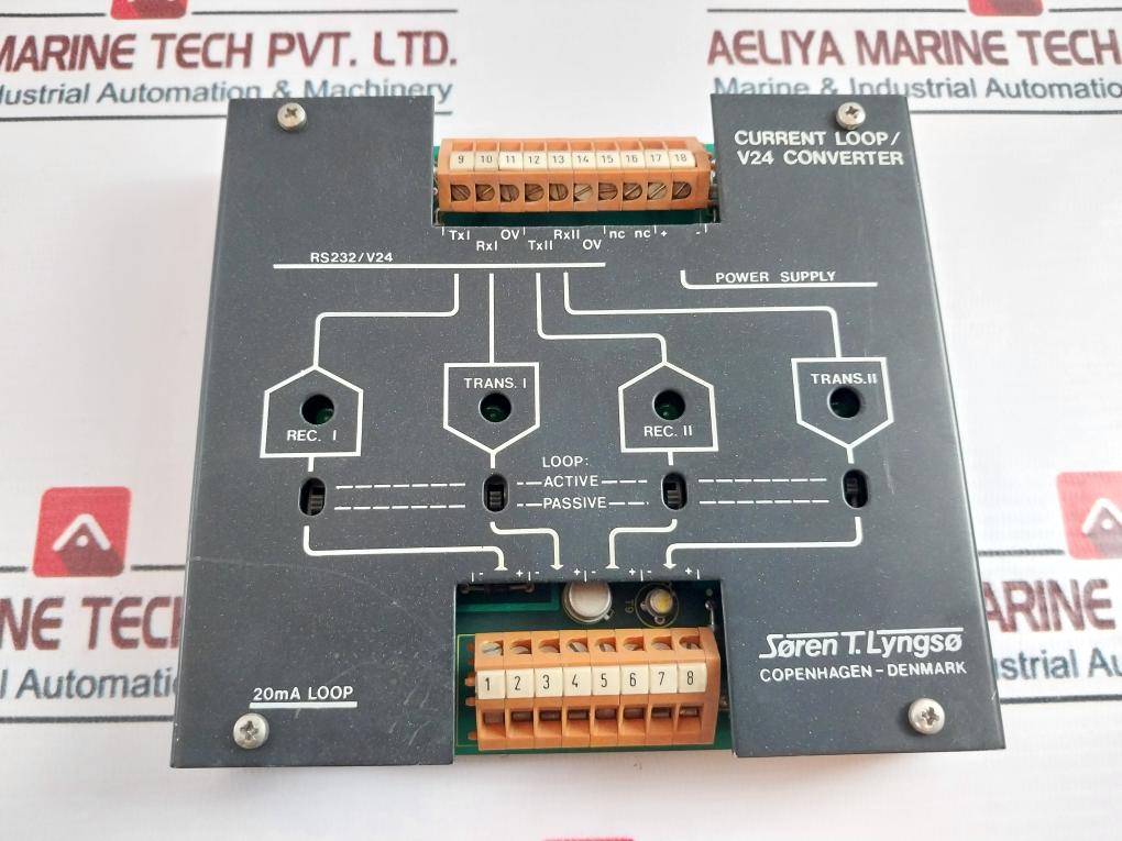 Soren T.Lyngso Current Loop/V24 Converter