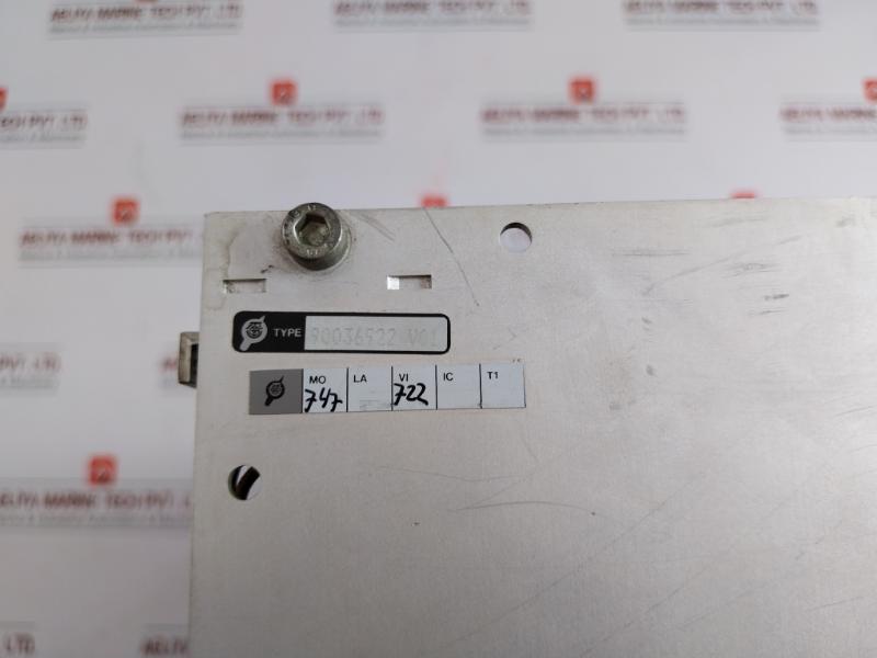 Soren T.Lyngso Diesel Manoeuvring System 900 Rack Module 900310610 V01