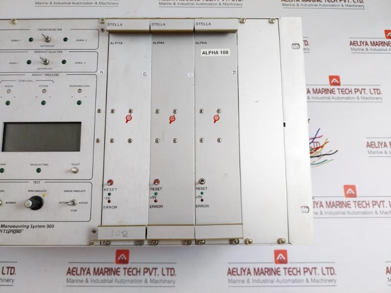 Soren T.Lyngso Diesel Manoeuvring System 900 Rack Module 900310610 V01