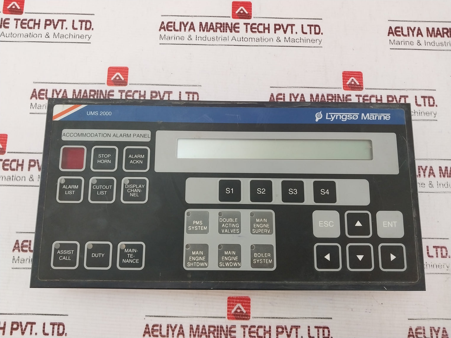 Soren T. Lyngso Ums 2000 Accommodation Alarm Panel 970400110 V (Not Working)