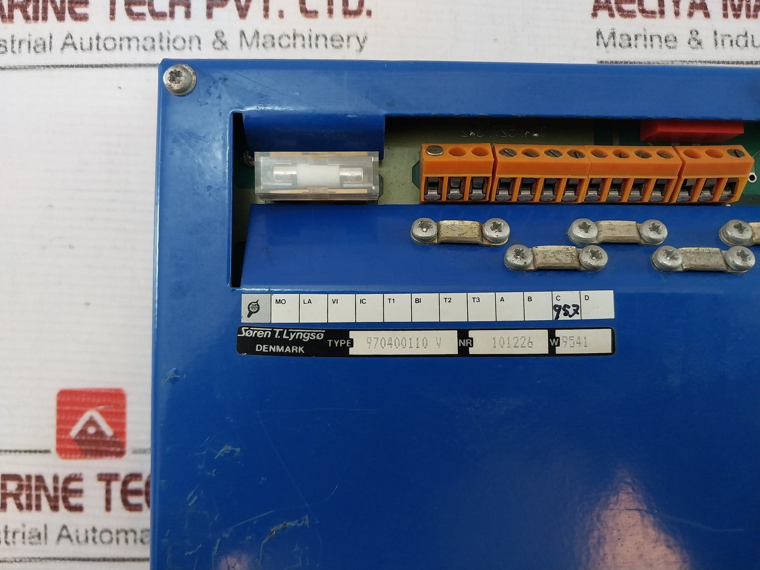 Soren T. Lyngso Ums 2000 Accommodation Alarm Panel 970400110 V (Not Working)