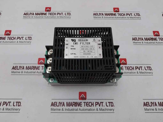 Soshin Electric Nf3150C-yxs Emi Filter 500V Ac 150A 50/60 Hz