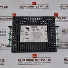 Soshin Electric Nf3150C-yxs Emi Filter 500 Vac, 150A 50/60Hz