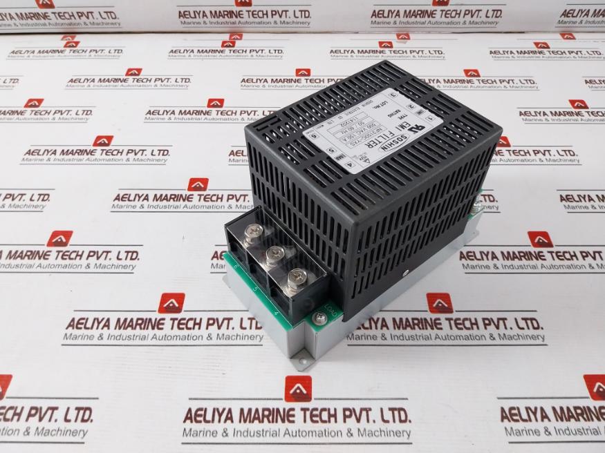 Soshin Electric Nf3150C-yxs Emi Filter 500 Vac, 150A 50/60Hz