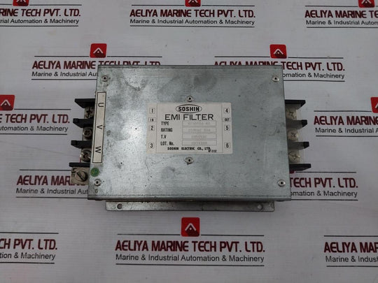 Soshin Nf3050A-kg Emi Filter 2000Vac 250Vac 50A