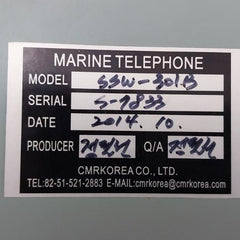 Sound Powered Marine Telephone Dc24V 5000Rpm Ssw-301B Cmr