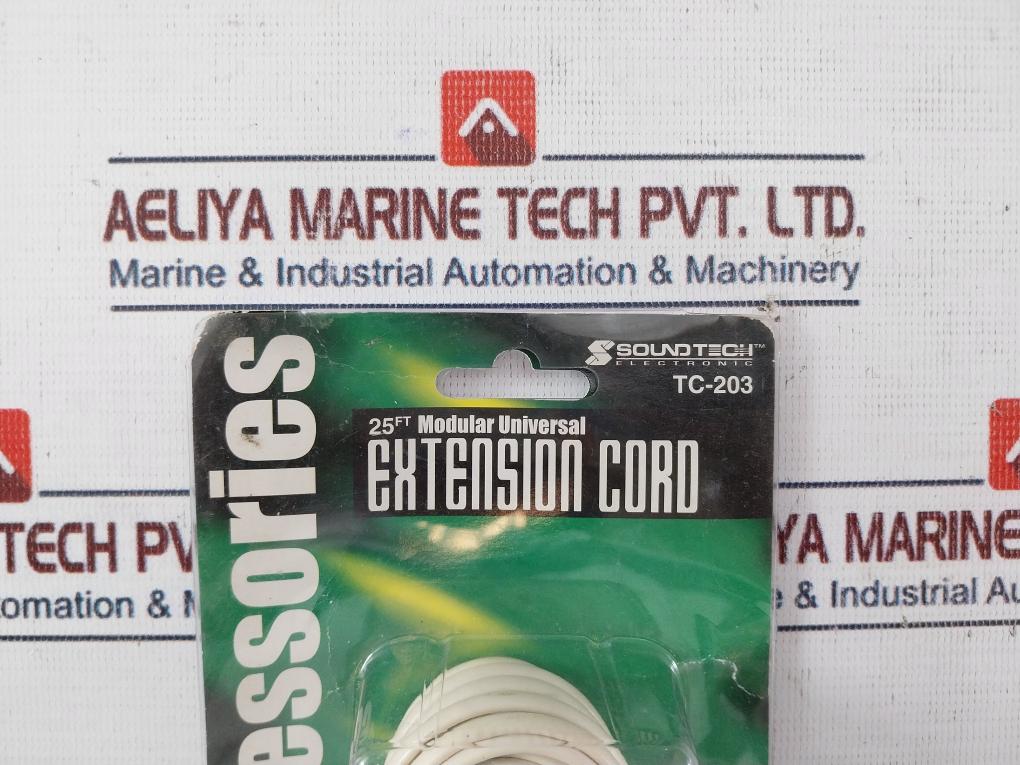 Soundtech Electronic Tc-203 25Ft Modular Universal Extension Cord