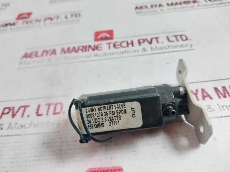 South Bend Controls 2-way Nc Inert Valve 30081276 165 Ohm 27/11 24 Vdc 3.5 Watt