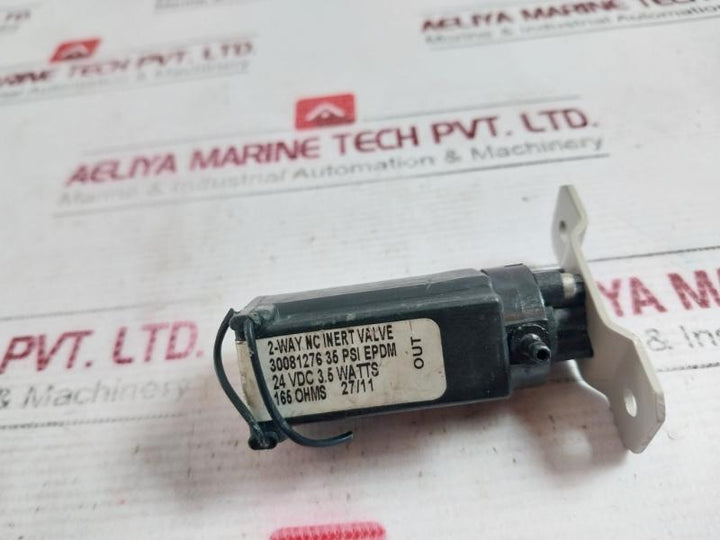 South Bend Controls 2-way Nc Inert Valve 30081276 165 Ohm 27/11 24 Vdc 3.5 Watt
