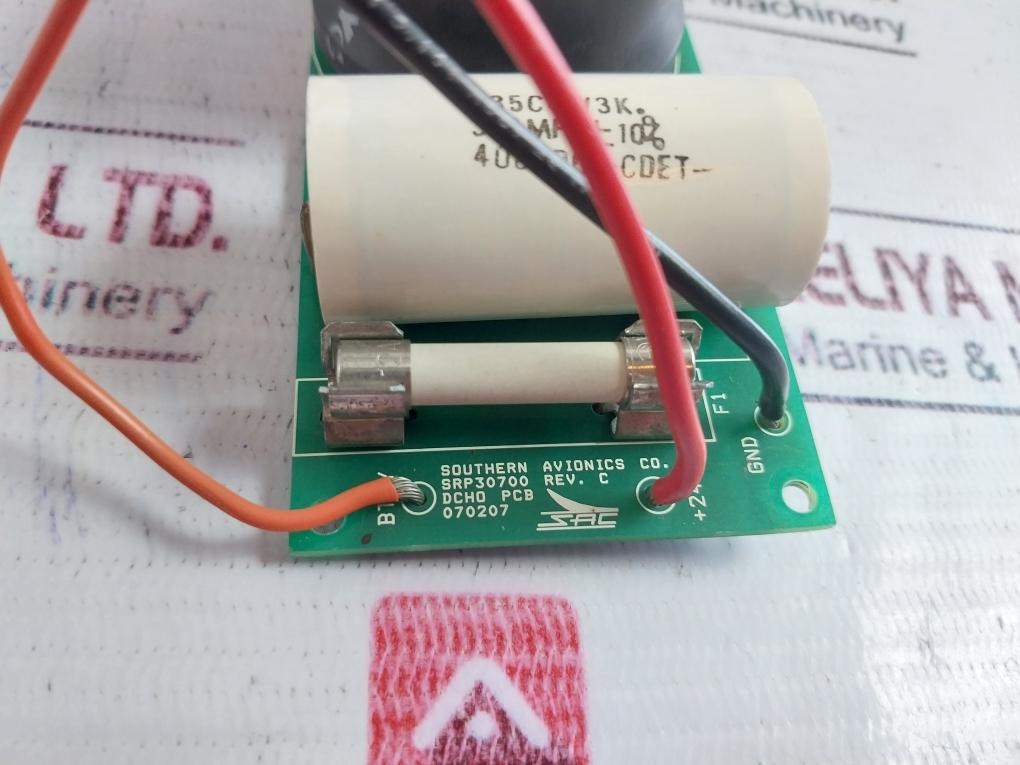 Southern Avionics Slp30700 Alarm Circuit Board