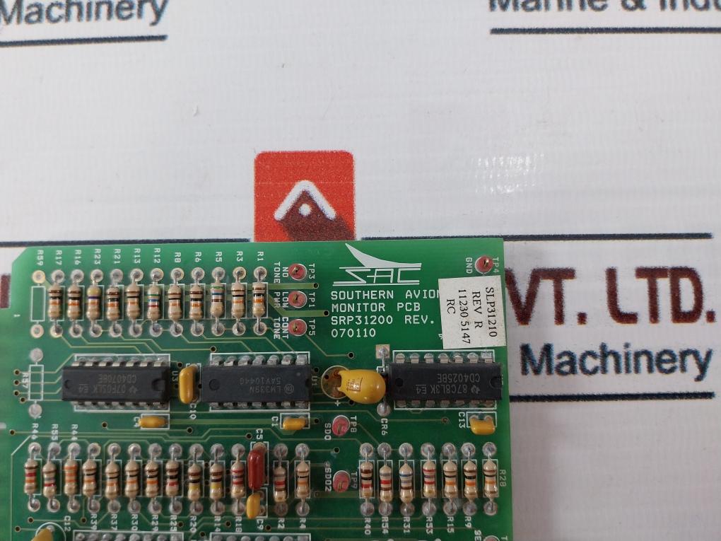 Southern Avionics SRP31200 Monitor PCB Card
