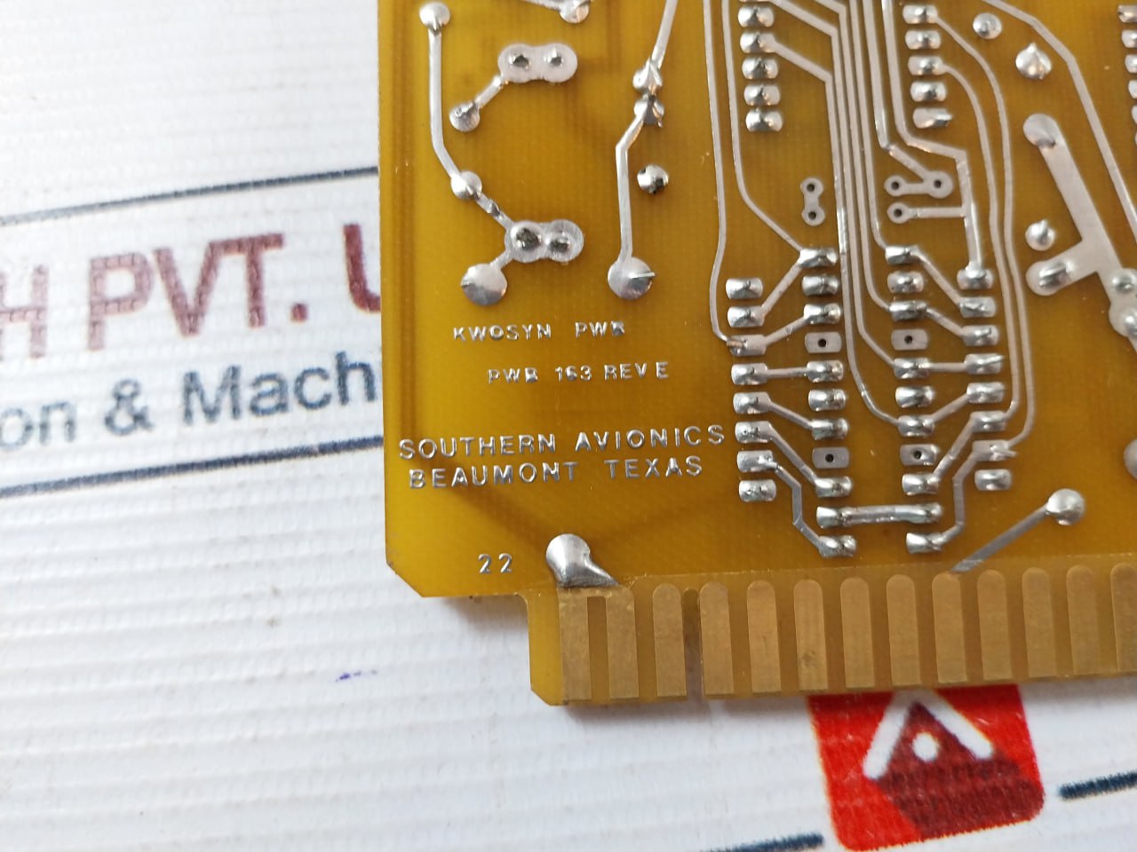 Southern Avionics Kwosyn Pwb 163 Printed Circuit Board