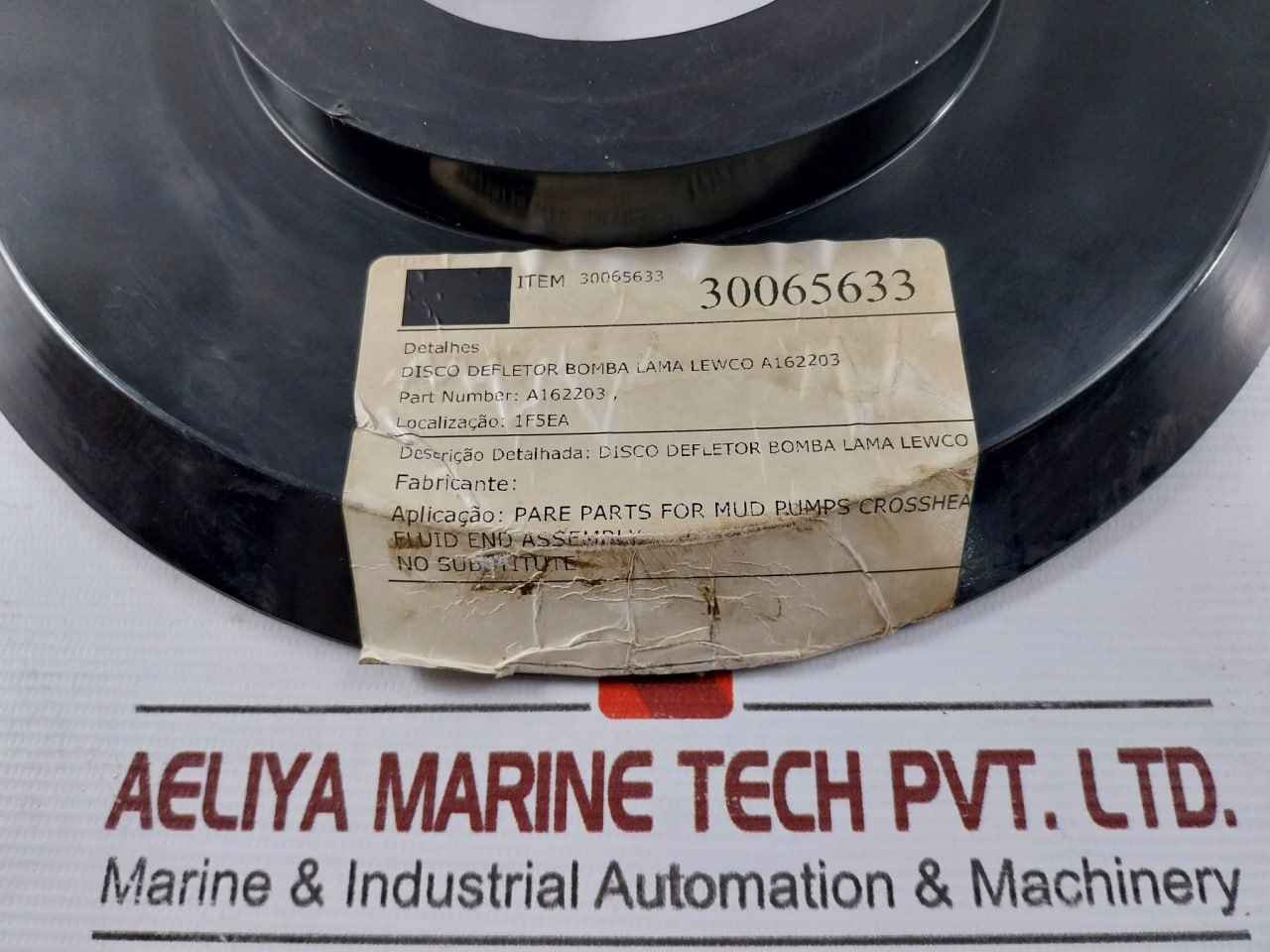 Southwest 0060023 Mud Pump Deflector Disc A162203