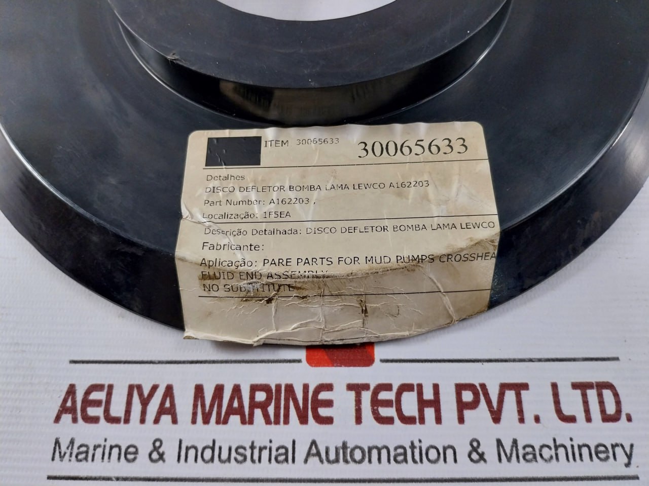 Southwest 0060023 Mud Pump Deflector Disc A162203