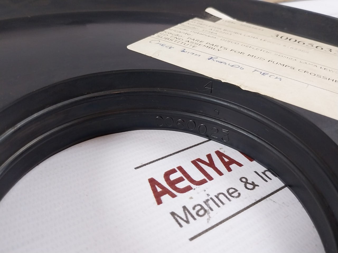 Southwest 0060023 Mud Pump Deflector Disc A162203