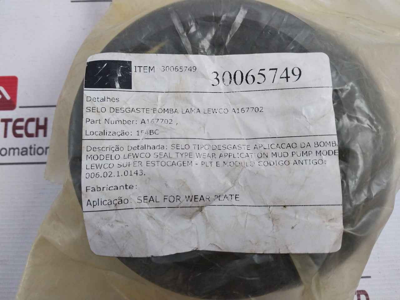 Southwest 2988 Mud Pump Wear Seal A167702