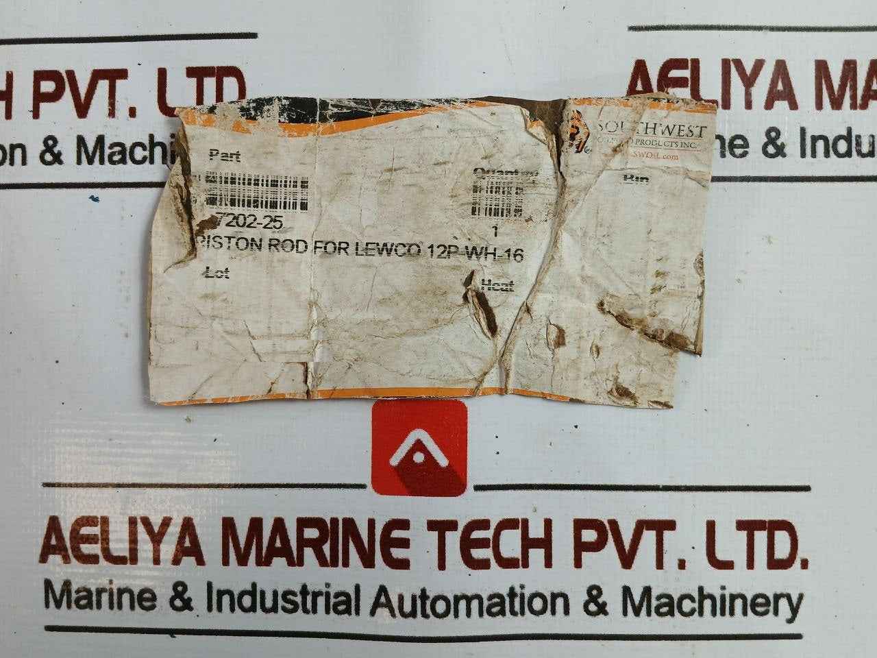 Southwest 7202-25 Piston Rod For 12P-wh-16