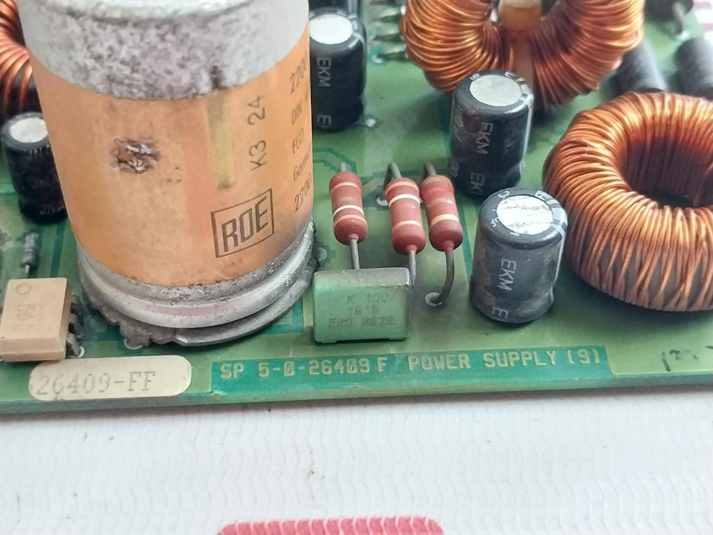Sp 5-0-26409 F Power Supply Card 26409-ff