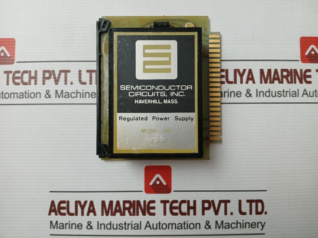 Sp5287 Semiconductor Circuits Regulated Power Supply Rev C, Assy 128826