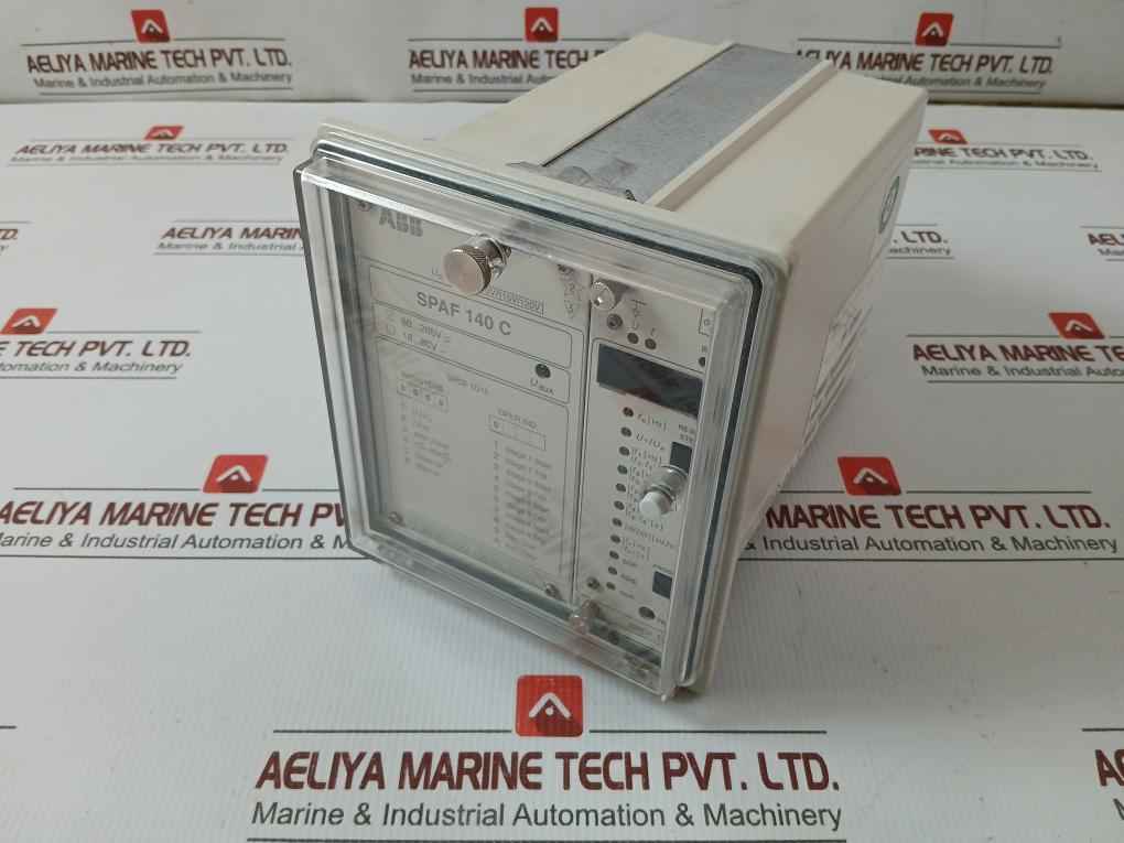 Spaf 140 C-aa Abb Frequency Relay 80-265V Acdc